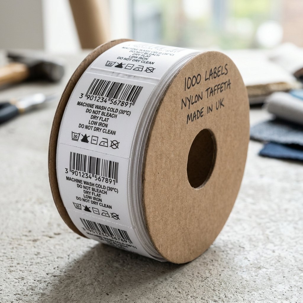 Nylon Taffeta Labels